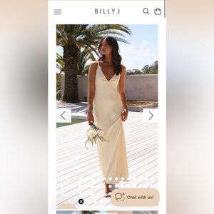 Billy J - Ziah Yellow Maxi Dress (size 6)